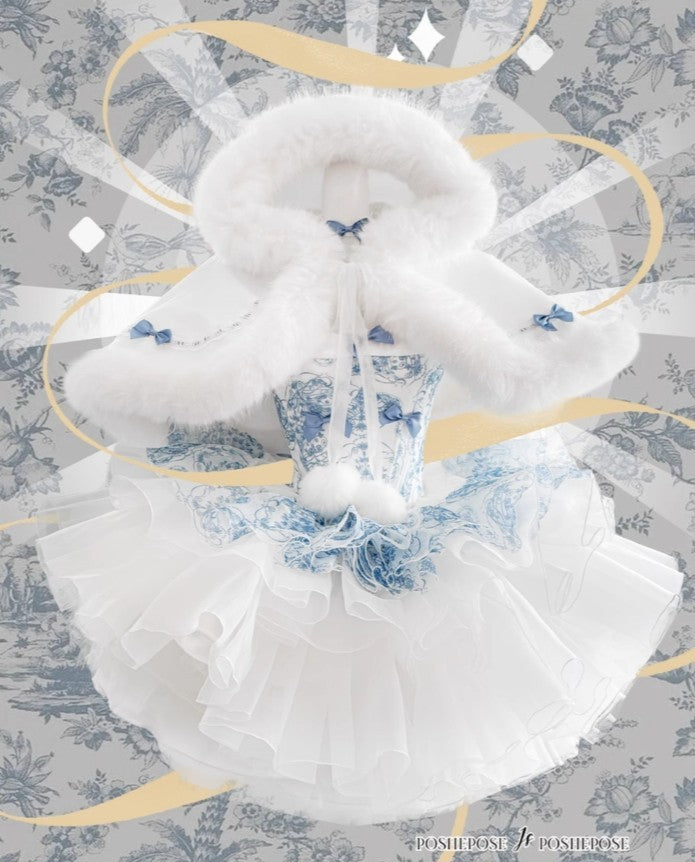 Porcelain Kaleidoscope Dress - PoshePose Global