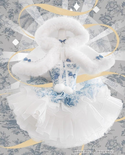 Porcelain Kaleidoscope Dress - PoshePose Global