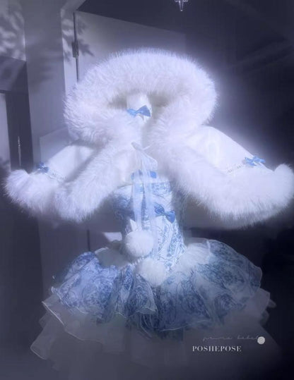 Porcelain Kaleidoscope Dress - PoshePose Global