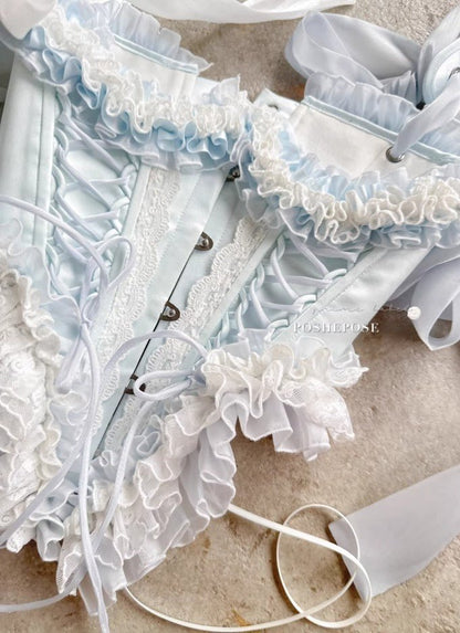 Princess Blue Corset - PoshePose Global