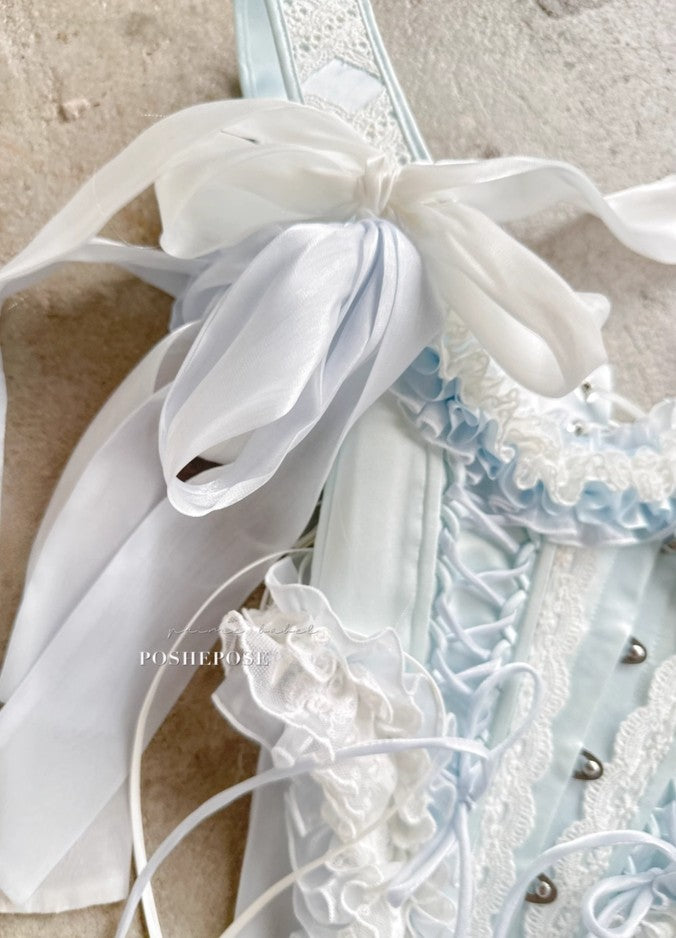 Princess Blue Corset - PoshePose Global