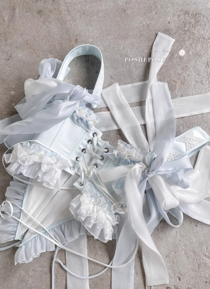 Princess Blue Corset - PoshePose Global