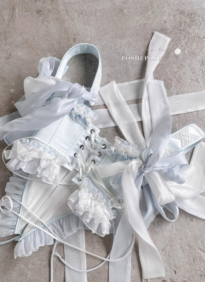 Princess Blue Corset - PoshePose Global