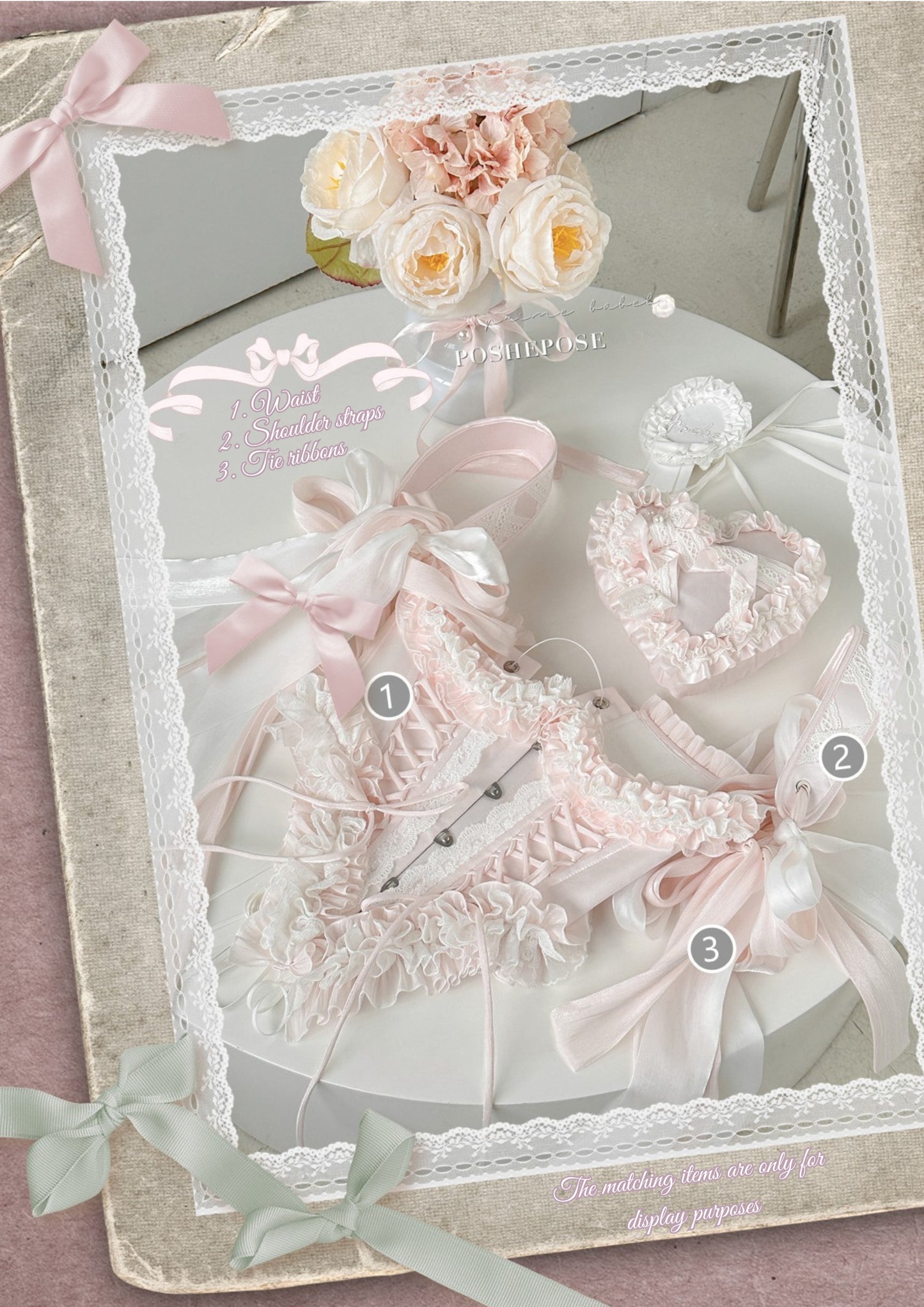 Pink Reissue Corset - PoshePose Global