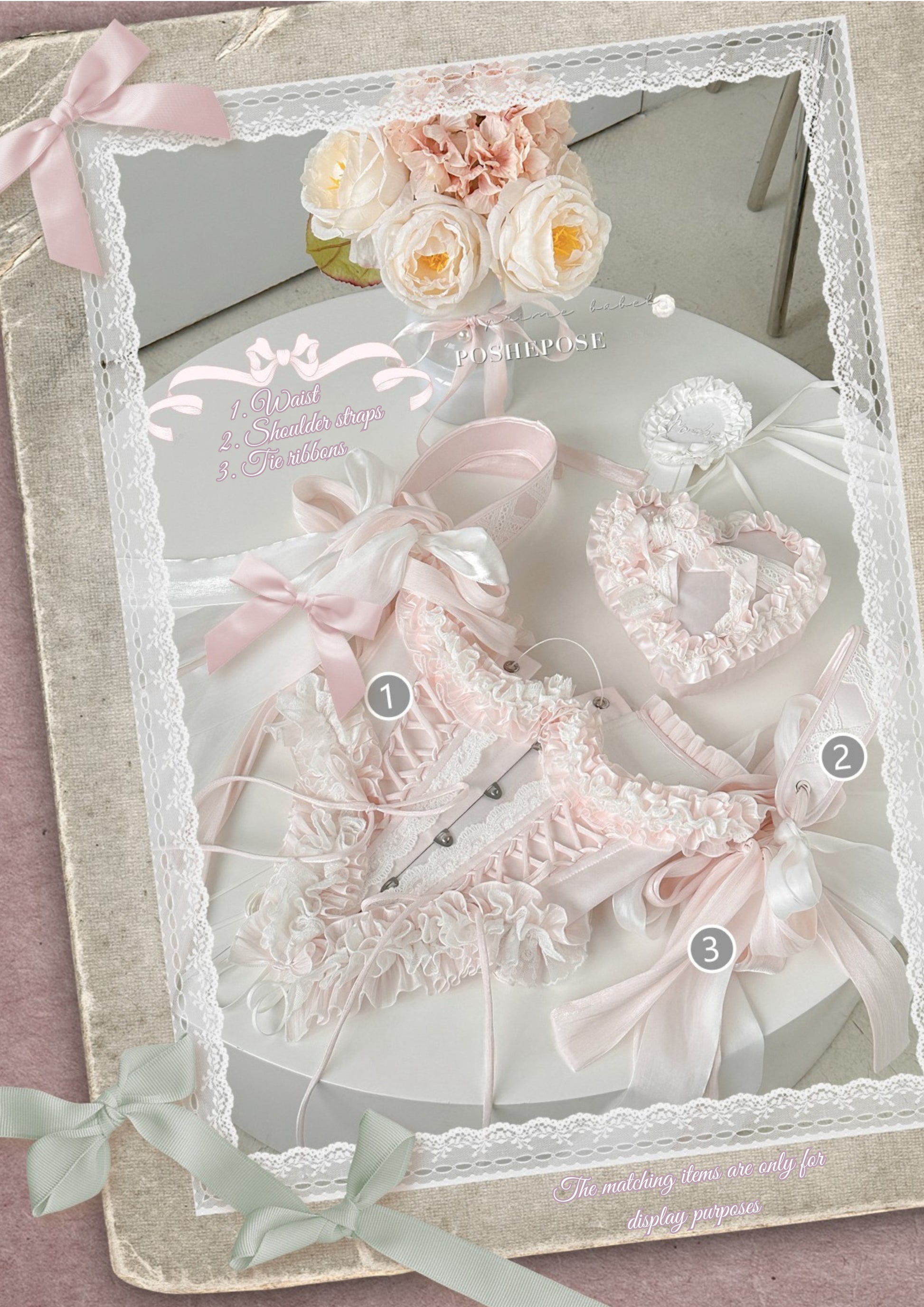 Pink Reissue Corset - PoshePose Global