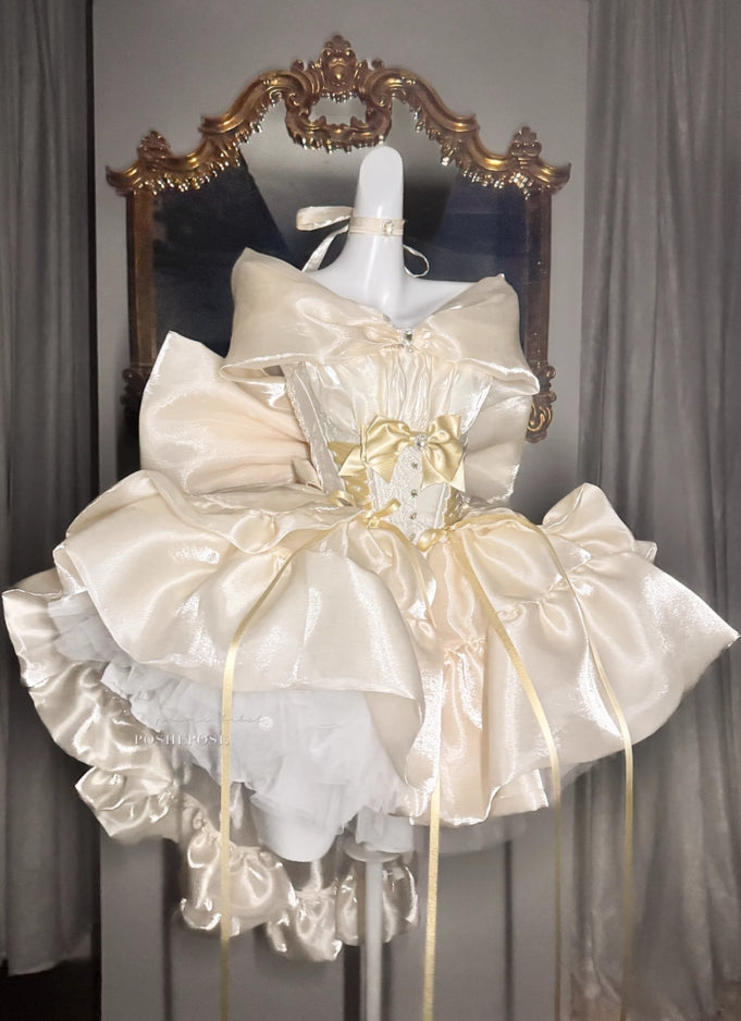 Proxima Gold Coronation Princess Dress - PoshePose Global