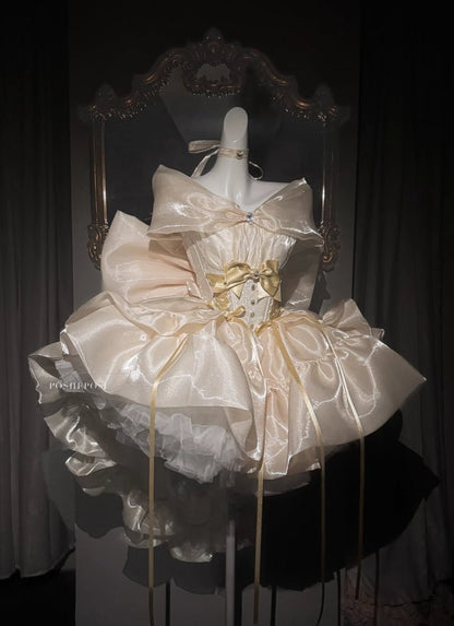 Proxima Gold Coronation Princess Dress - PoshePose Global
