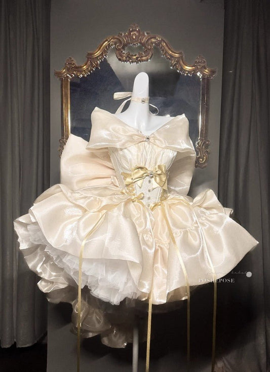 Proxima Gold Coronation Princess Dress - PoshePose Global