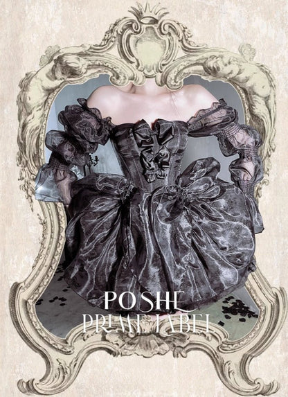 Sakura Mizuiro Black Edition Dress - PoshePose Global
