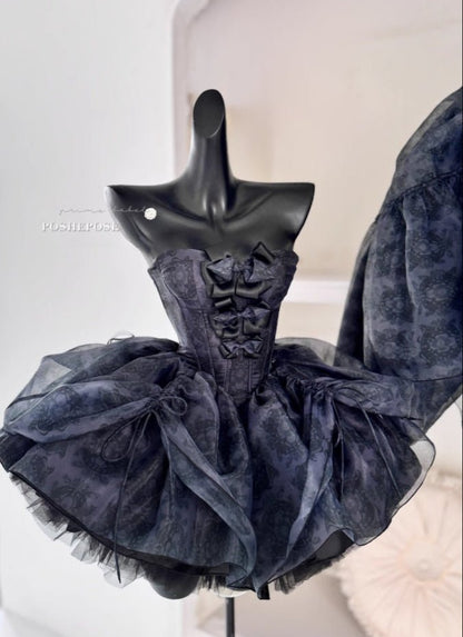 Sakura Mizuiro Black Edition Dress - PoshePose Global