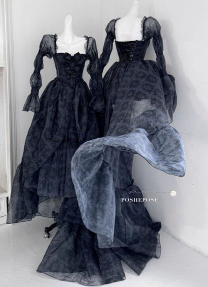 Sakura Mizuiro Black Edition Dress - PoshePose Global