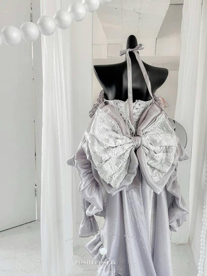 Silver Cheryl Heart Dress - PoshePose Global