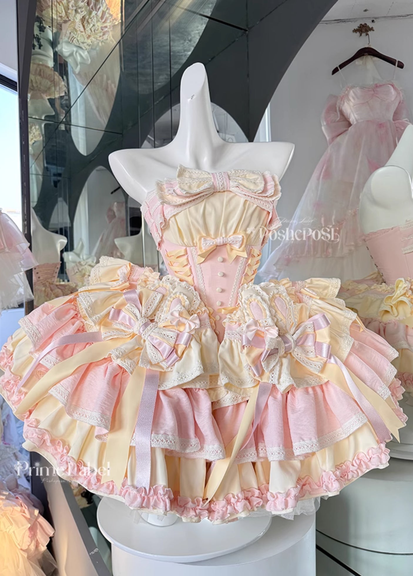 Soufflé Milk Bunny Candy Dress - PoshePose Global