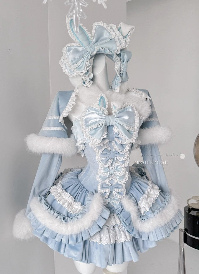 Winter Swan Lake Elegance Dress - PoshePose Global