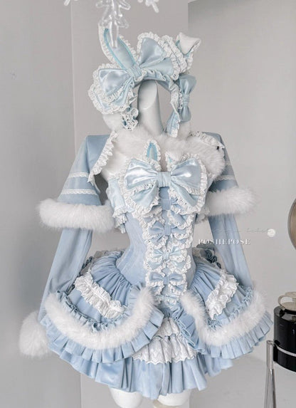 Winter Swan Lake Elegance Dress - PoshePose Global