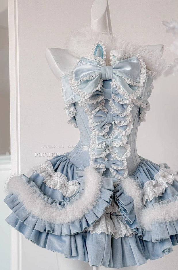 Winter Swan Lake Elegance Dress - PoshePose Global