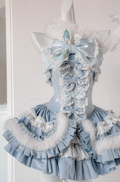 Winter Swan Lake Elegance Dress - PoshePose Global