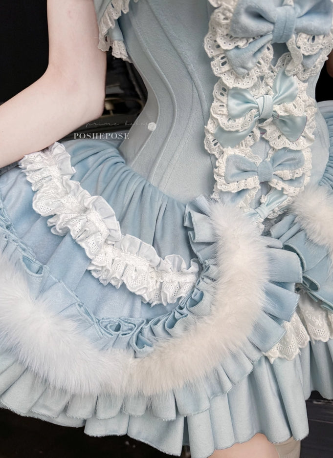 Winter Swan Lake Elegance Dress - PoshePose Global