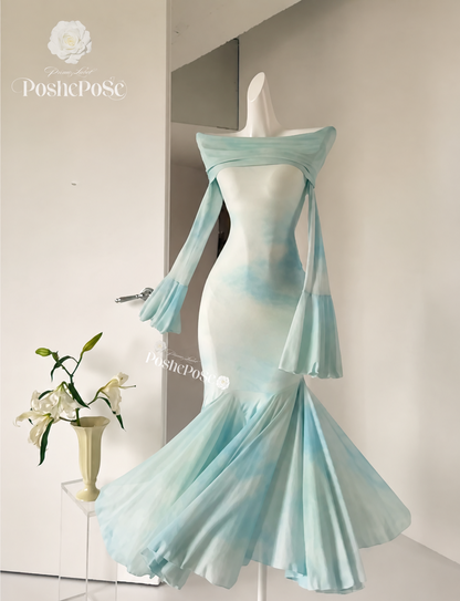 Aqua Serenade Dress