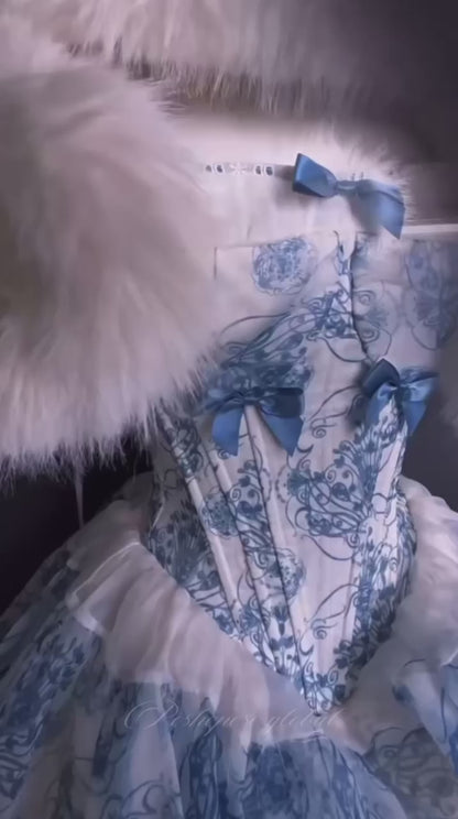 Porcelain Kaleidoscope Dress