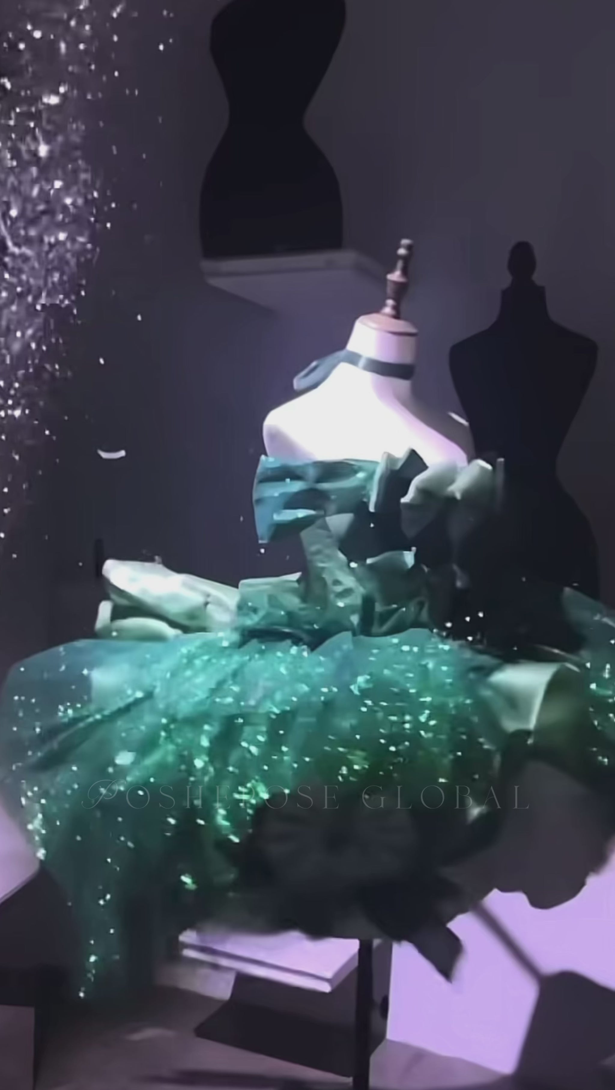 Limited edition Mermaid Tears Dress from Posheposeglobal with soft pastel colours and magical mermaid vibes.