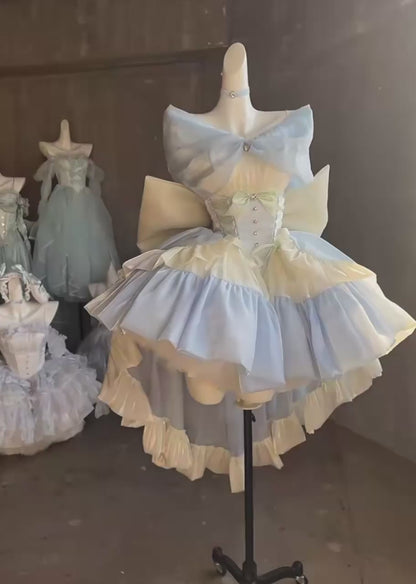 Sky mist Princess Dress