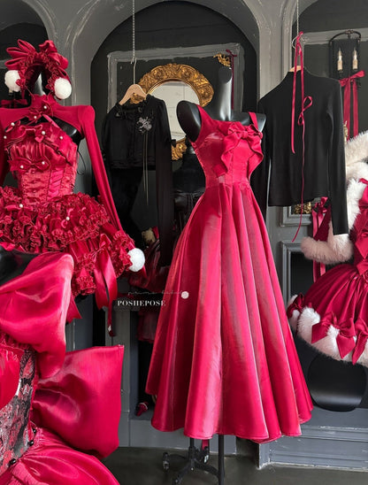 Lucky Red Dress - PoshePose Global