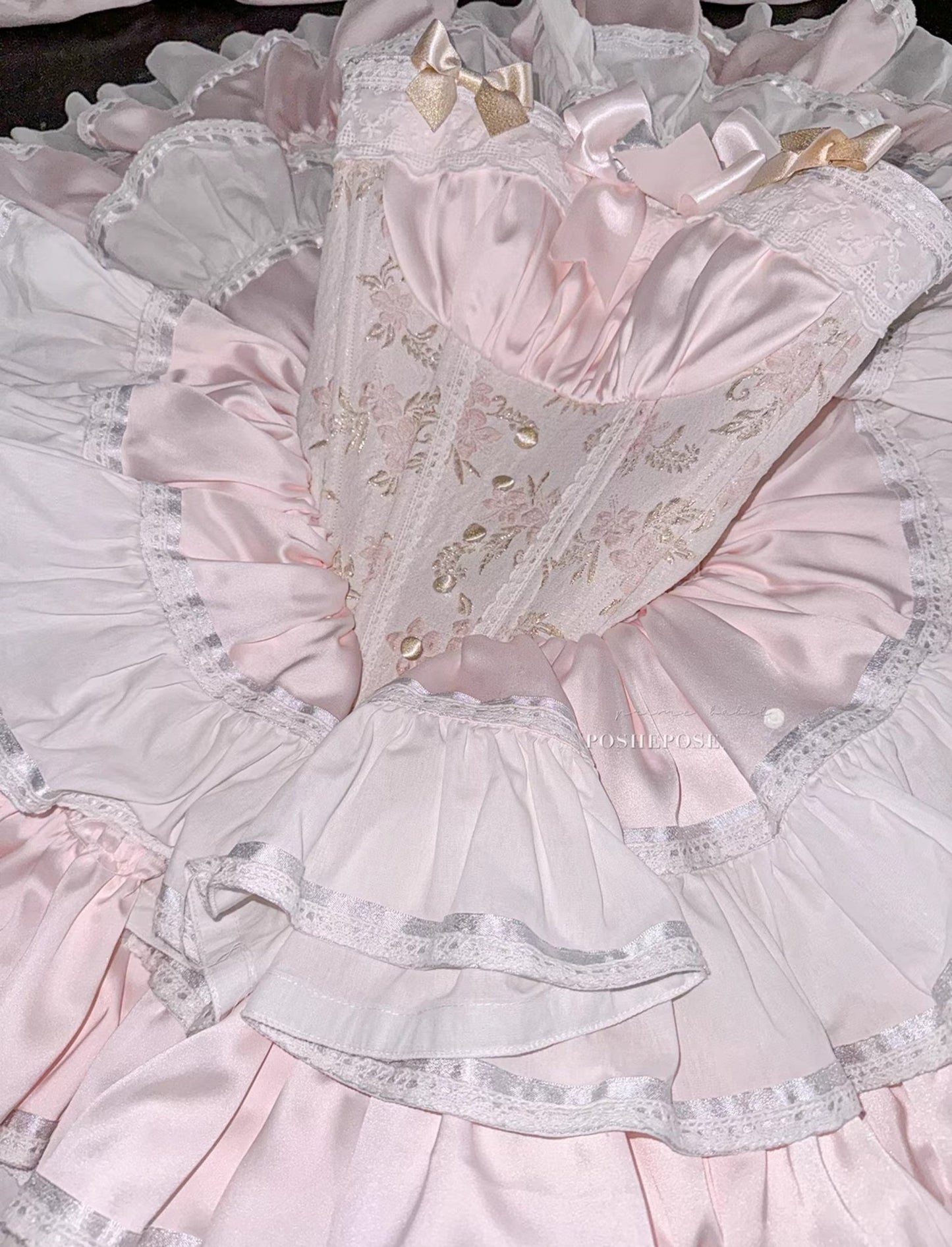 Antique Maid Dress Set Bunny Collection - PoshePose Global